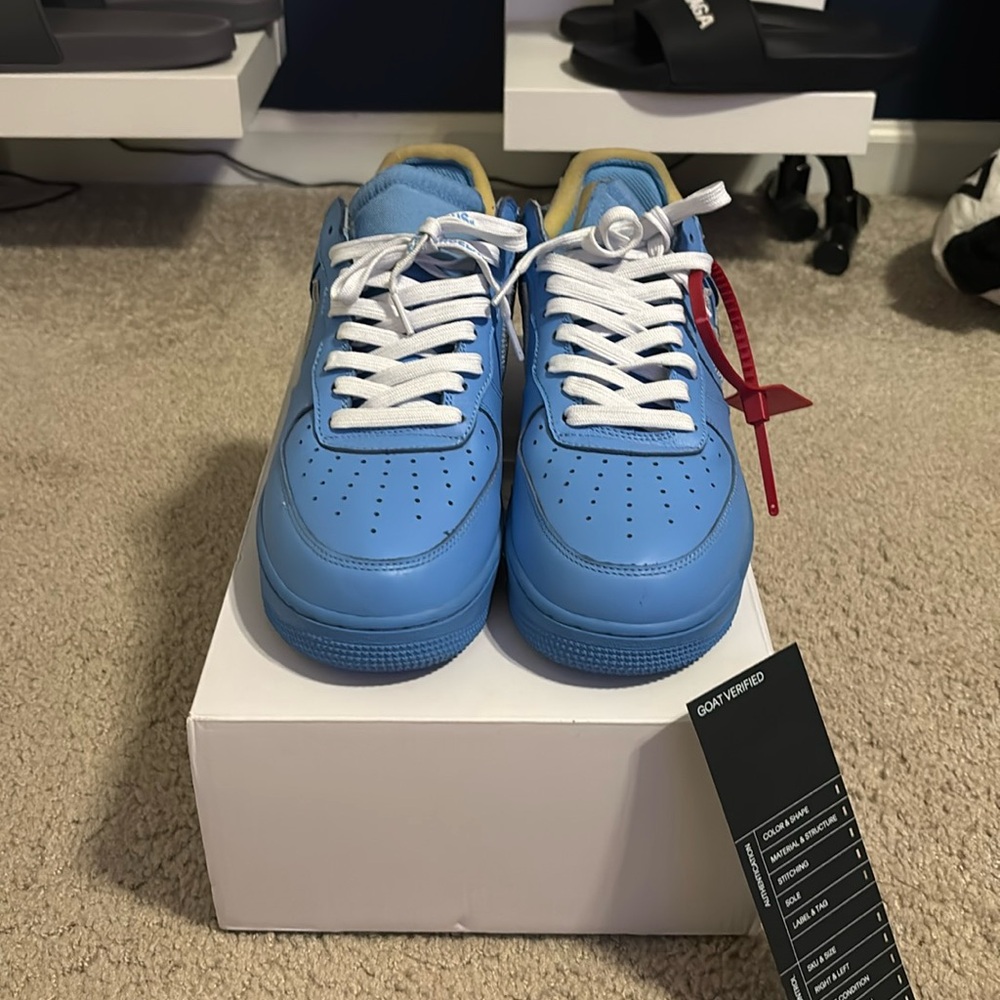 Off White af1 blue great condition